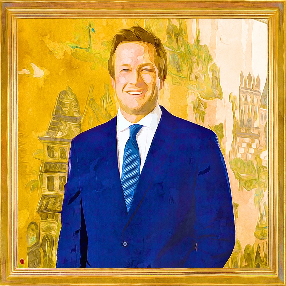 Cory Rayfield, CFP® headshot painted